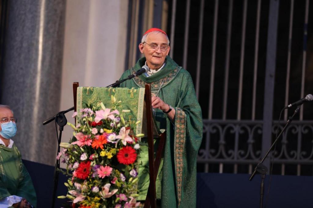 Paroles et images de la liturgie pour la fête de saint Gilles: l'homélie du cardinal Matteo Zuppi, la salutation de Marco Impagliazzo