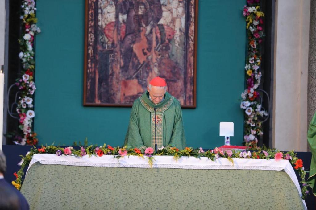 Paroles et images de la liturgie pour la fête de saint Gilles: l'homélie du cardinal Matteo Zuppi, la salutation de Marco Impagliazzo