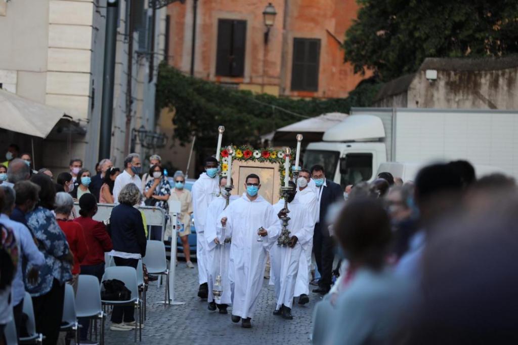 Paroles et images de la liturgie pour la fête de saint Gilles: l'homélie du cardinal Matteo Zuppi, la salutation de Marco Impagliazzo