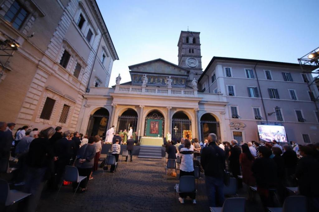 Paroles et images de la liturgie pour la fête de saint Gilles: l'homélie du cardinal Matteo Zuppi, la salutation de Marco Impagliazzo