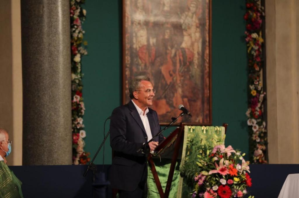 Paroles et images de la liturgie pour la fête de saint Gilles: l'homélie du cardinal Matteo Zuppi, la salutation de Marco Impagliazzo