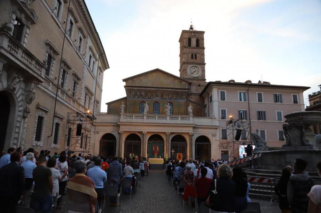 Paroles et images de la liturgie pour la fête de saint Gilles: l'homélie du cardinal Matteo Zuppi, la salutation de Marco Impagliazzo