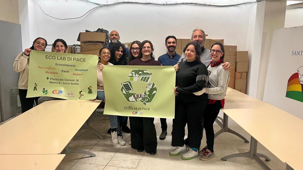 Um novo Ecolab de Paz na periferia de Roma. O compromisso dos jovens por uma ecologia integral, atenta ao meio ambiente e à solidariedade