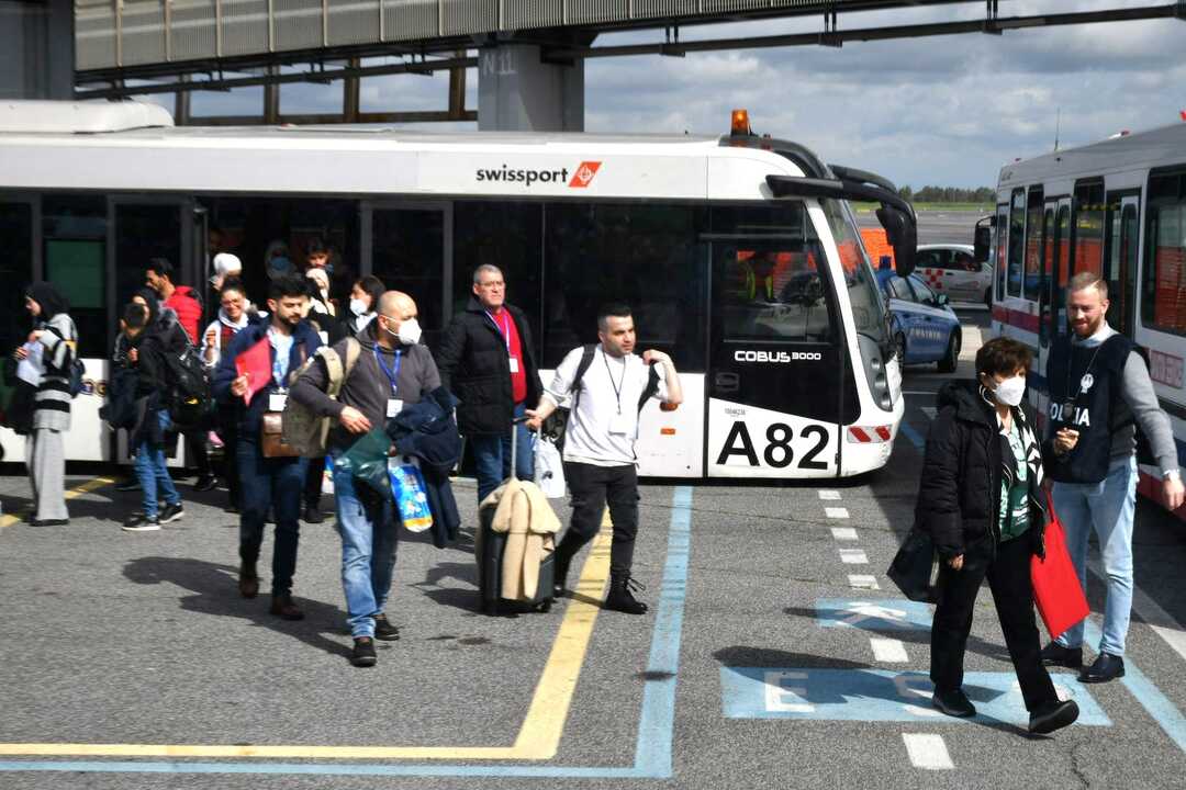 Arrivo dei corridoi umanitari dalla Grecia e dal Libano - Marzo 2023